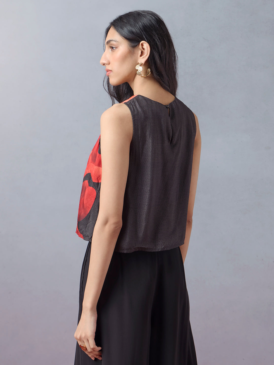 Samoh Floral Printed Top - Multicolour