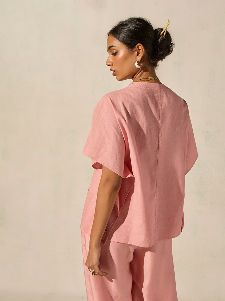 Samoh Solid Top - Pink