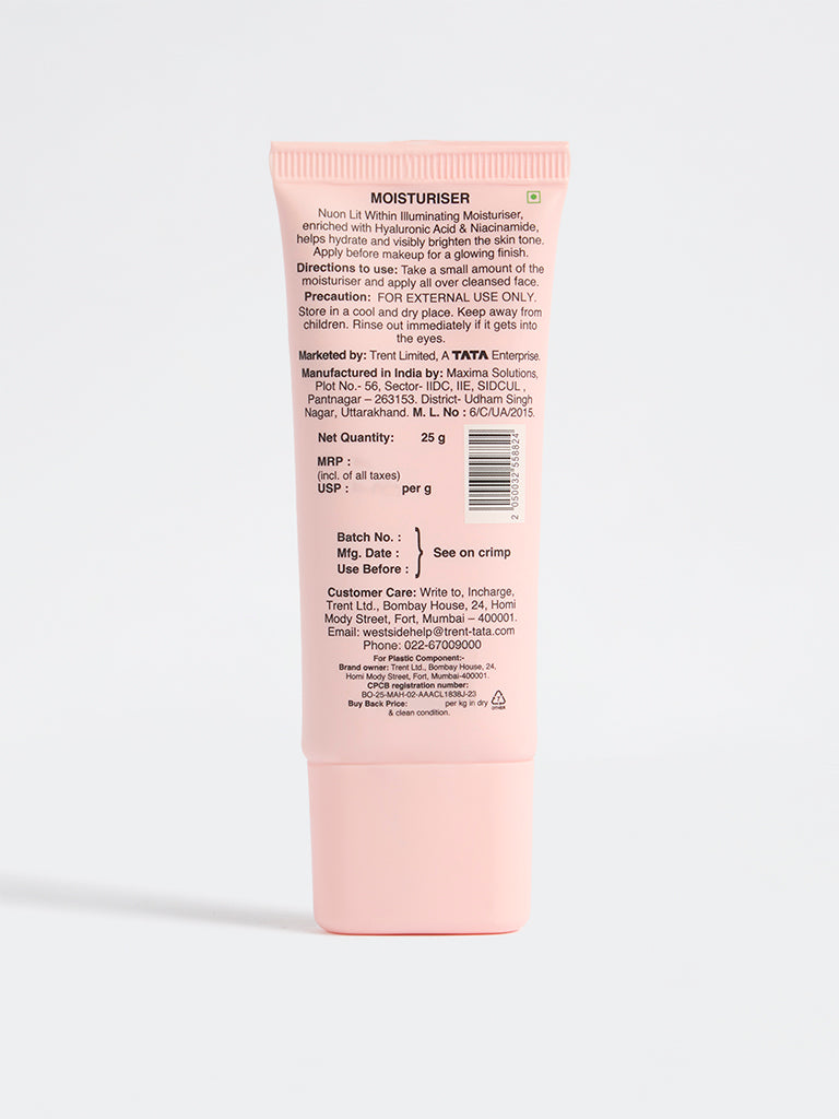 Nuon Lit Within Illuminating Moisturiser - 25 gm
