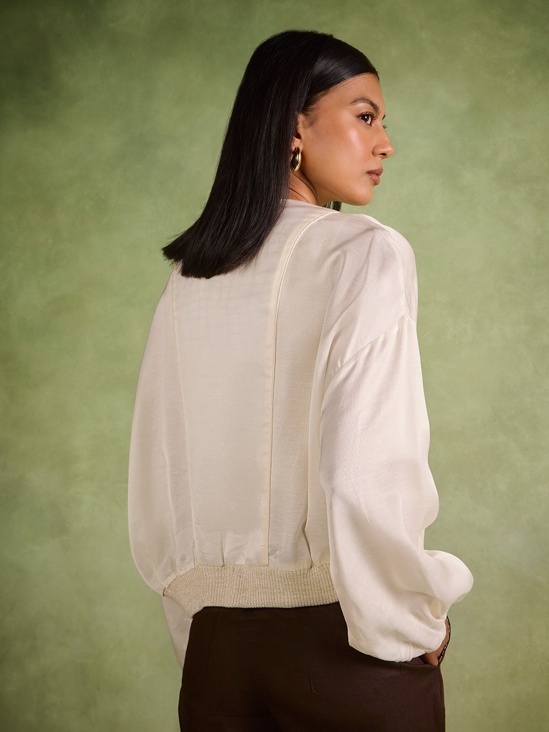 Solid Jacket – Ivory