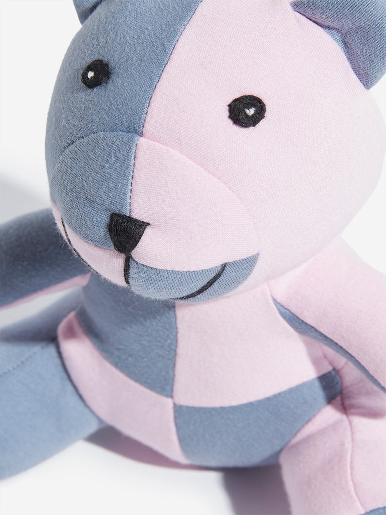 Westside HOP Baby Girl's Multicolour Bear Cotton Soft Toys - Pack of 2 for Casual Wear Zoomed View