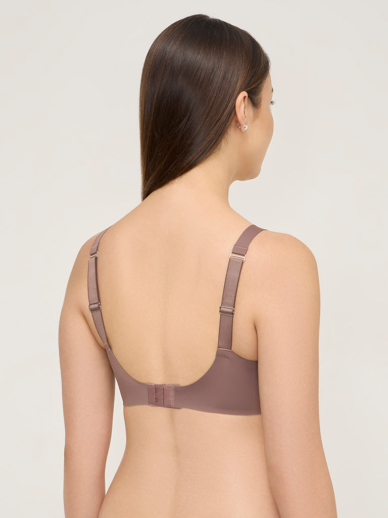 Wunderlove Brown Invisible Padded Bra