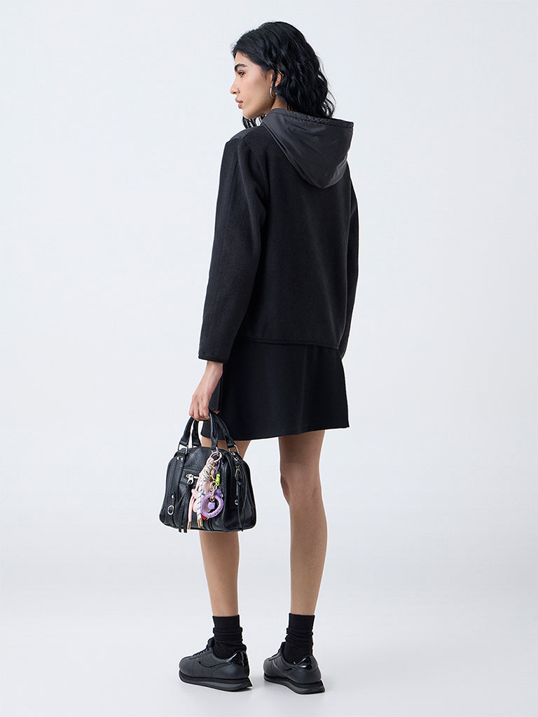Studiofit Black Faux Fur Jacket