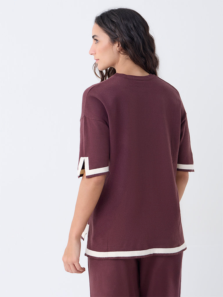 Wunderlove Brown Solid Top