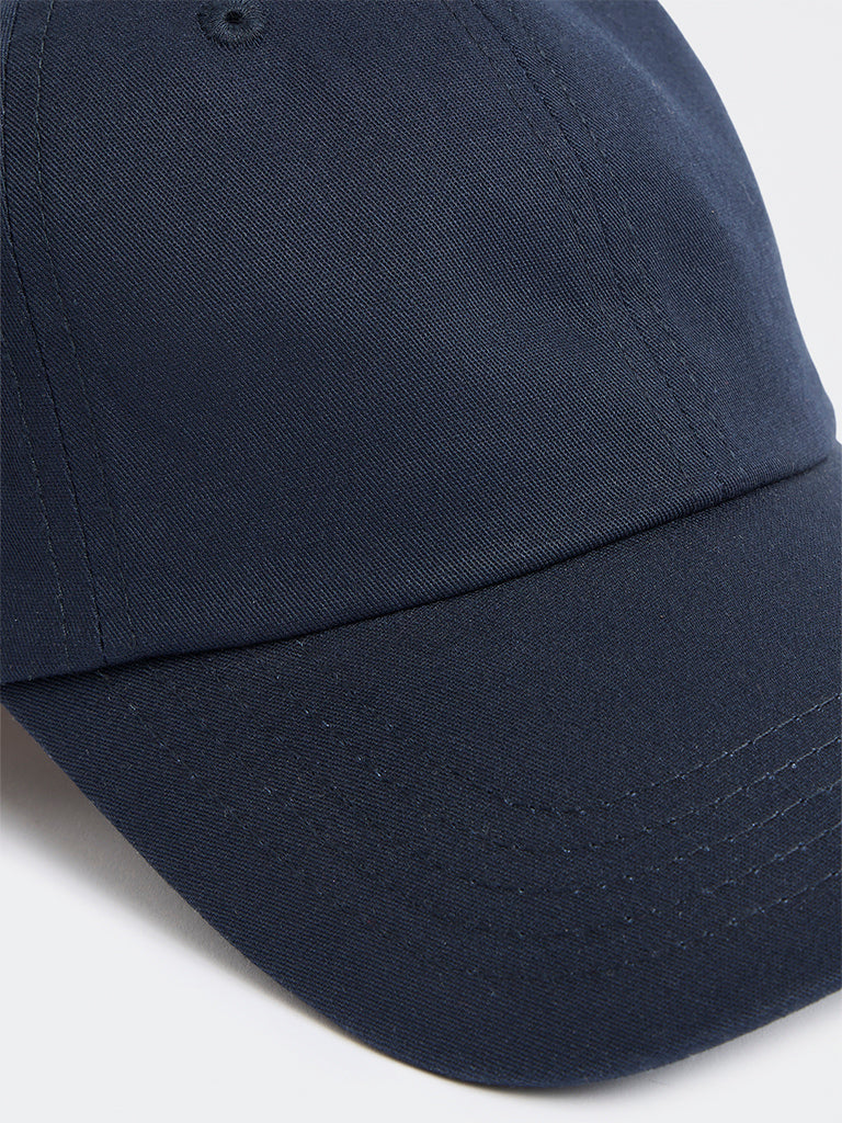 Westside Accessories Navy Cotton Cap