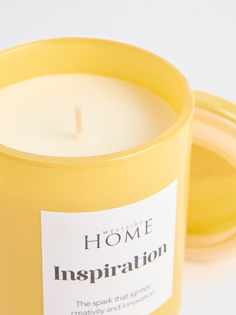 Westside Home Yellow Inspiration Jar Candle