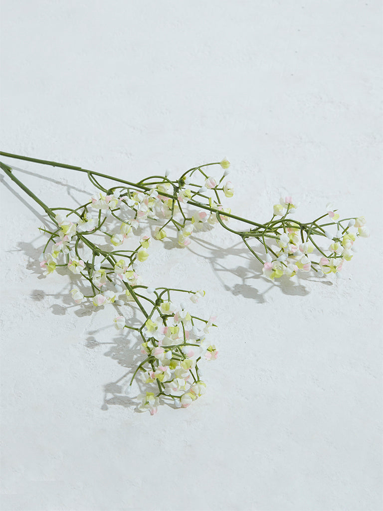 Westside Home White Gypsophila Artificial Flower