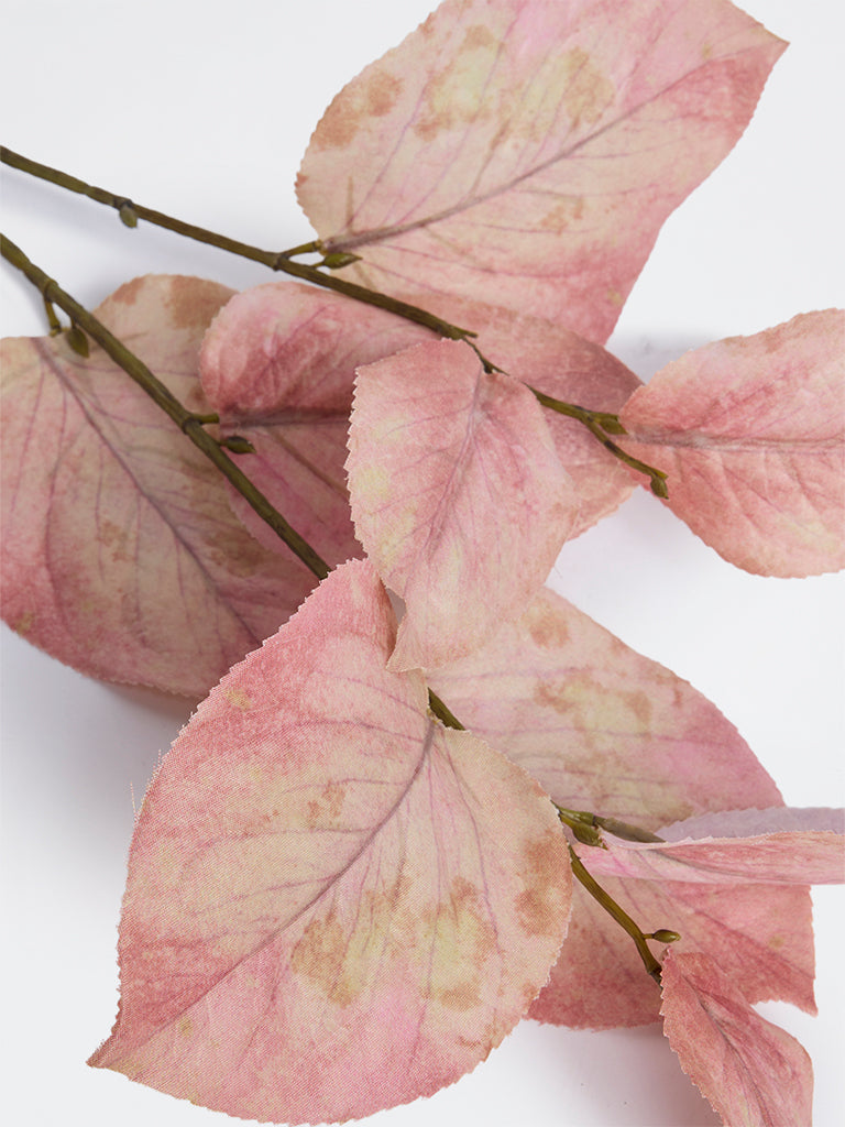 Westside Home Pink Artificial Leaf Plant