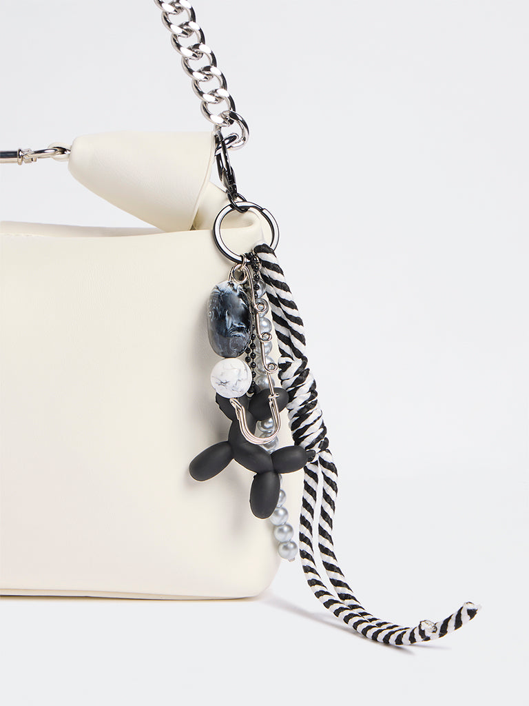 Westside Accessories Puffy Dog Bag Charm