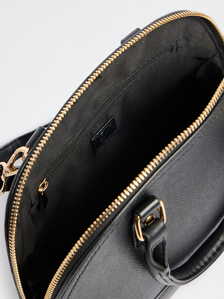 Westside Black Classic Bowling Bag with Sling Handle
