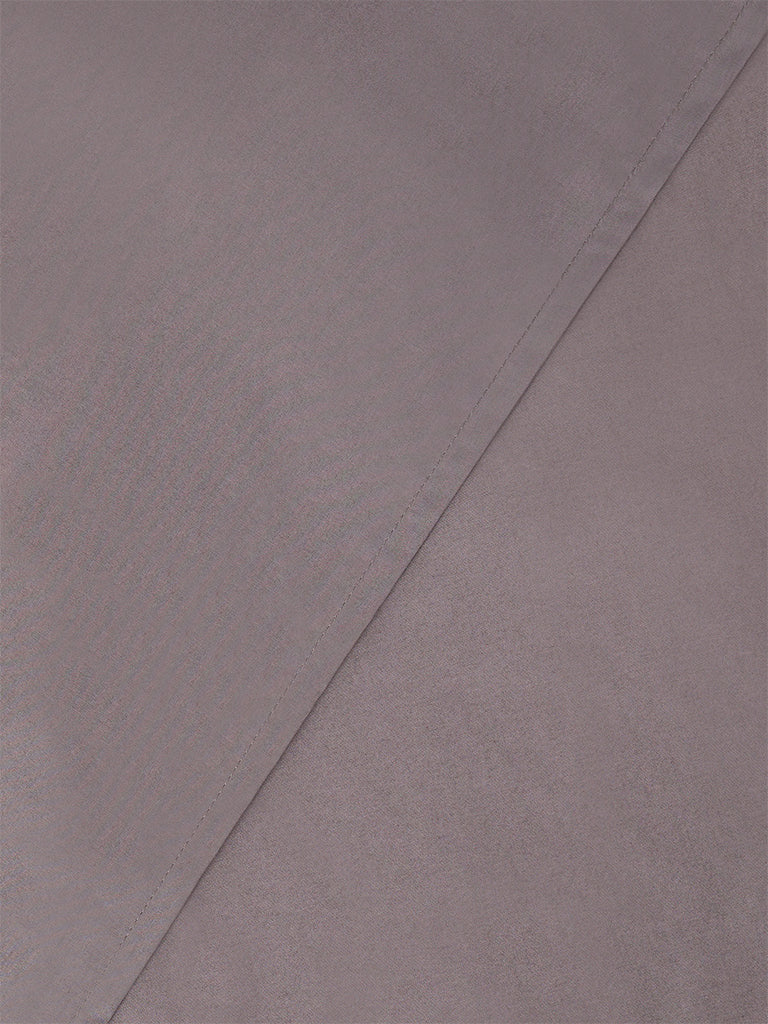 Westside Home Charcoal Solid Queen Bed Sheet Set