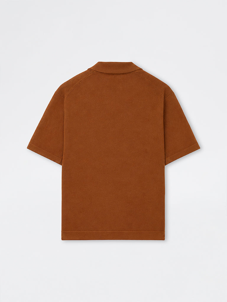 Ascot Brown Relaxed-Fit Sweater