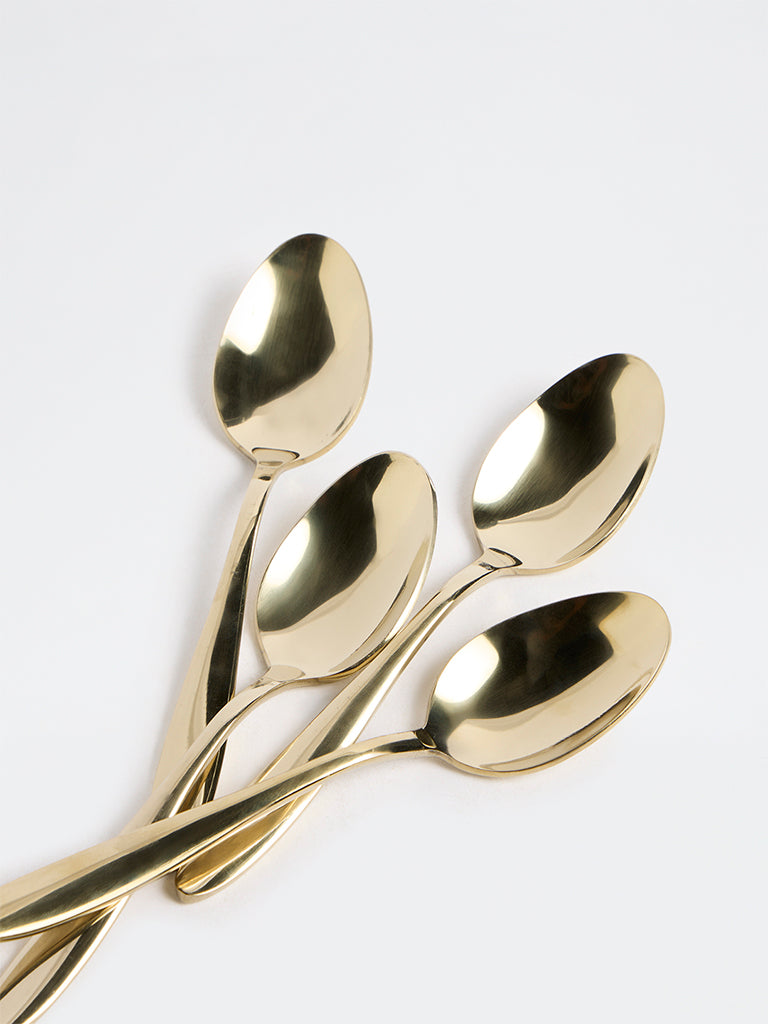 Westside Home Gold Table Spoons - Set of 4