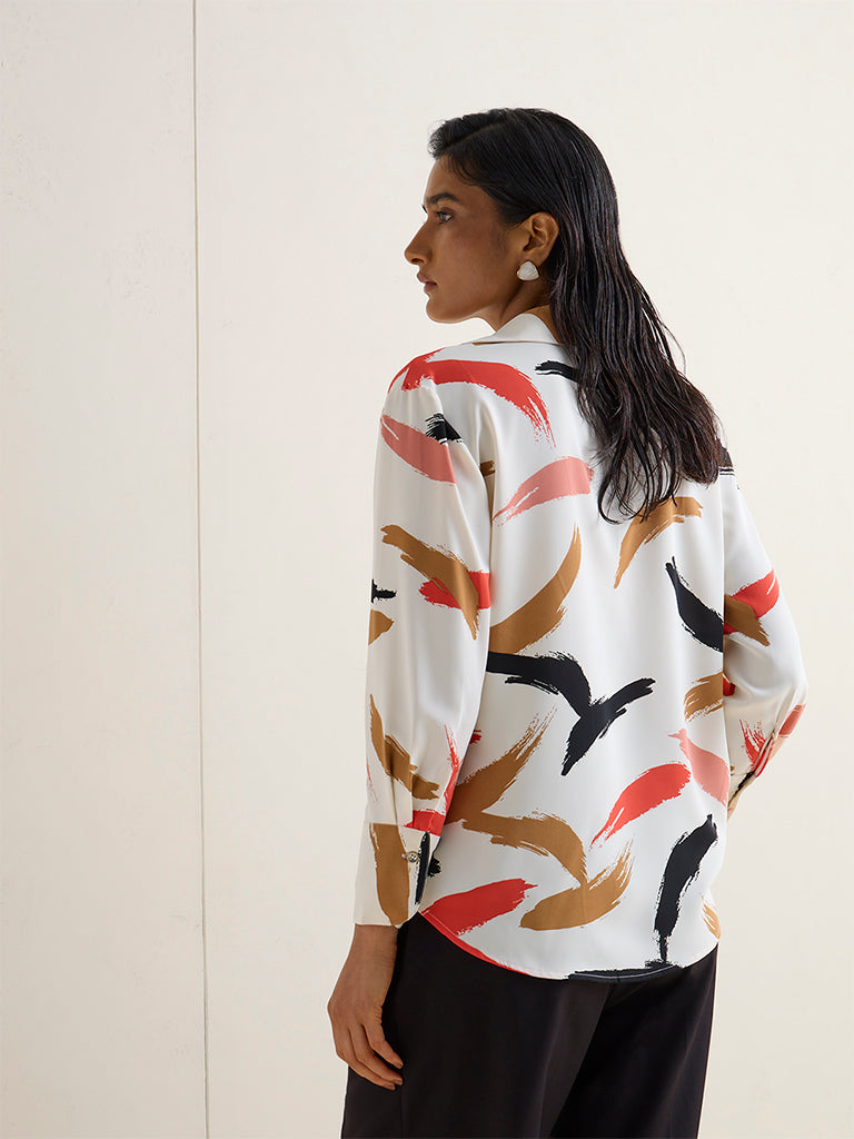 Wardrobe Multicolor Printed Shirt
