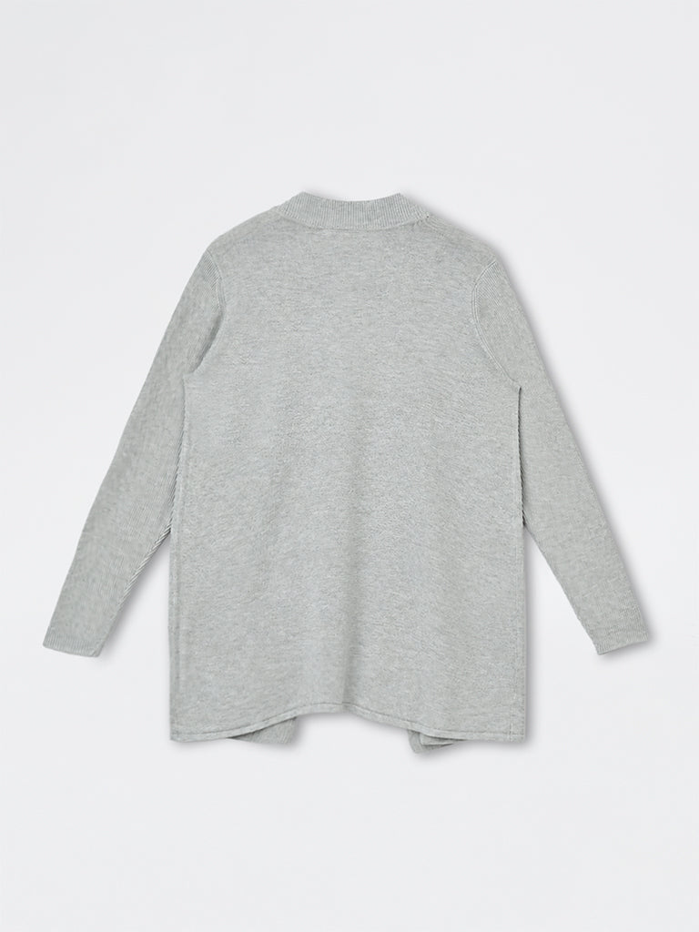 Gia Grey Cardigan