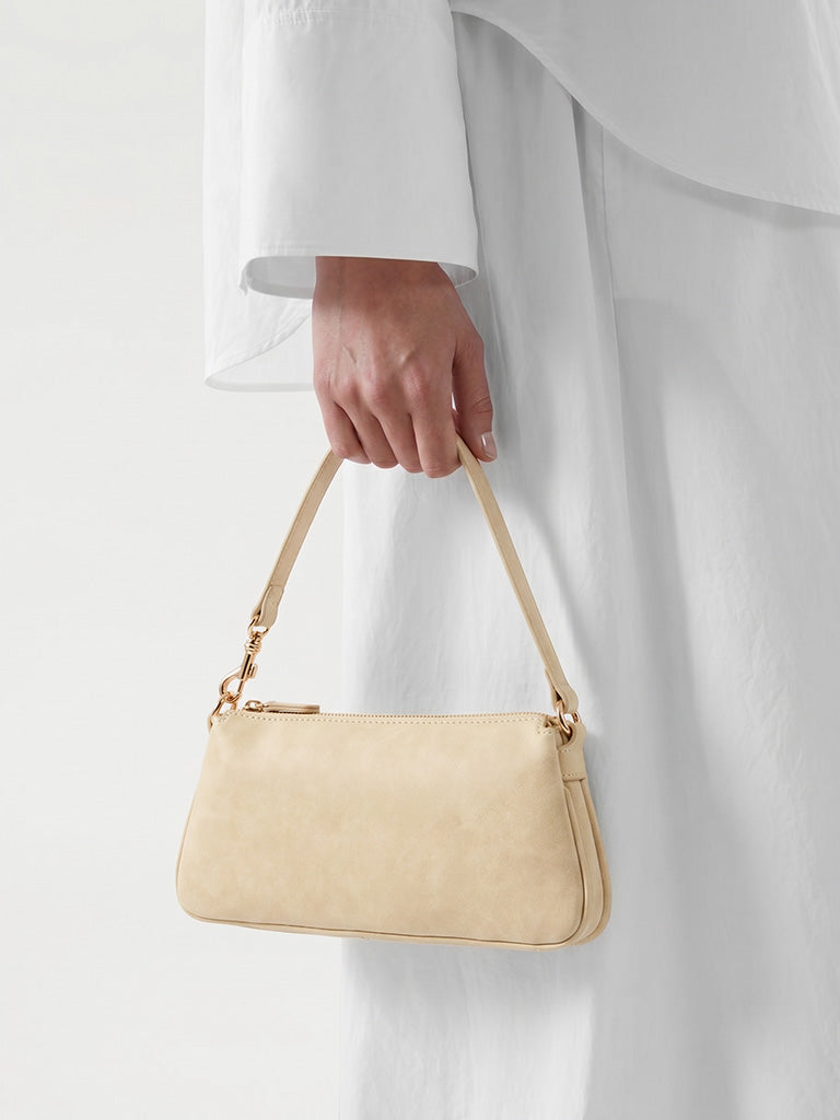 Westside Cream Shoulder Bag