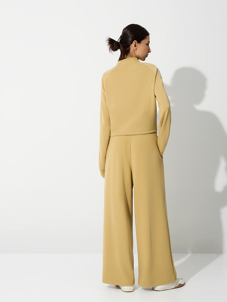 Nuoflexx Light Mustard Striped Jacket