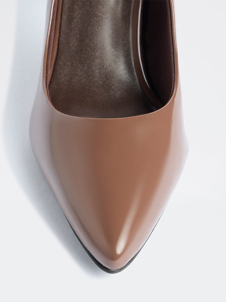 LUNA BLU Brown Stiletto Pump Shoes