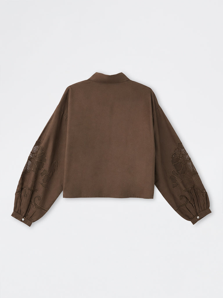Embroidered Cotton Shirt