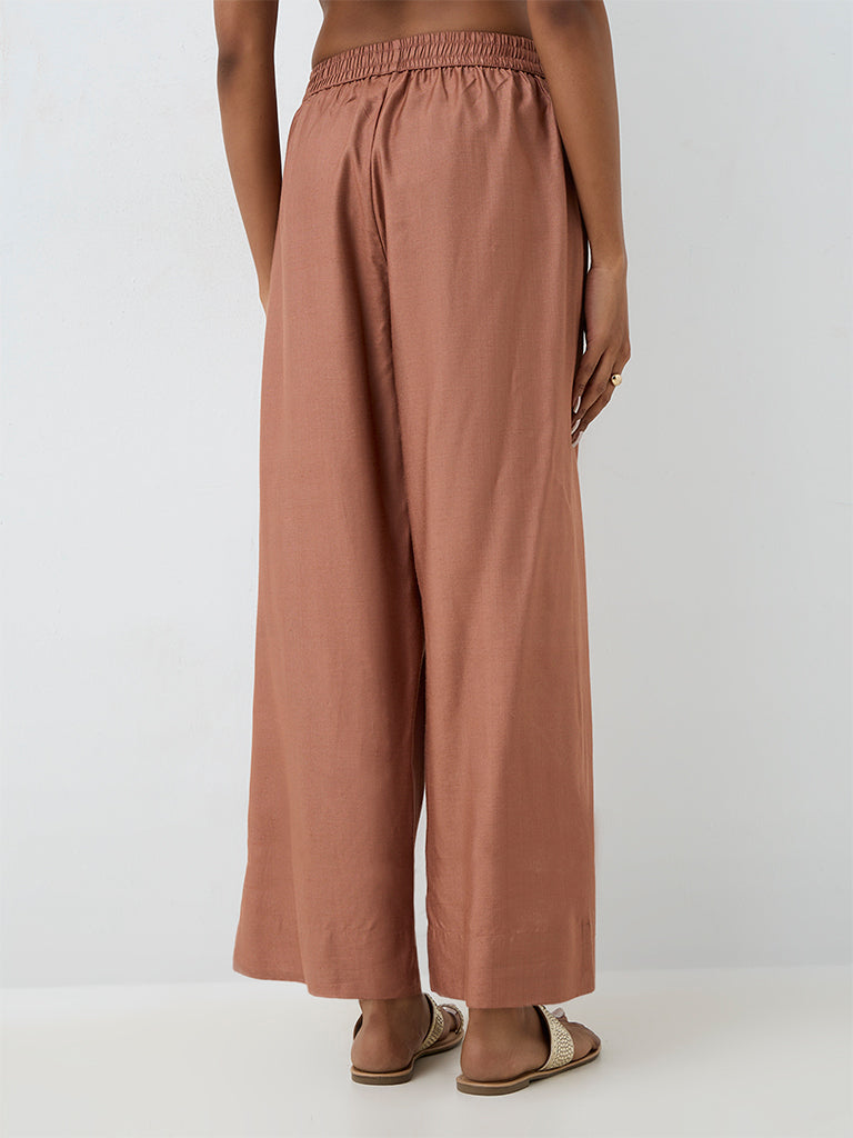 Zuba Rust Solid Pants