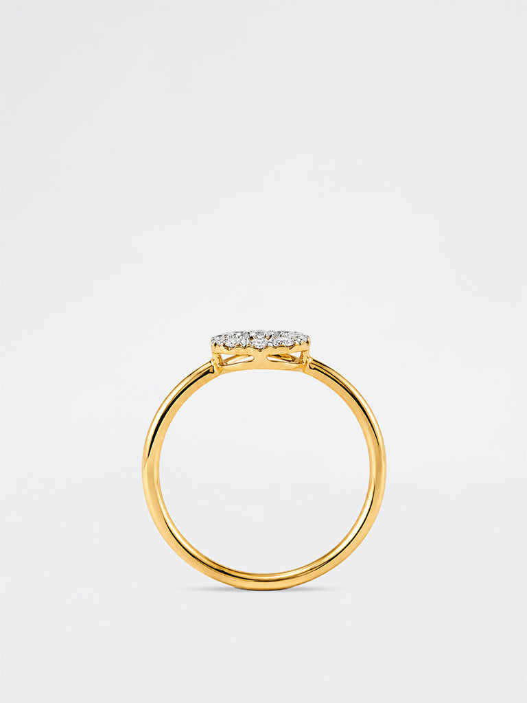 Circle of Life Lab Diamond Ring