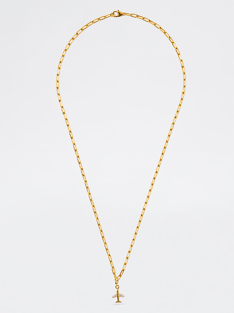 Aeroplane Lab Diamond Pendant