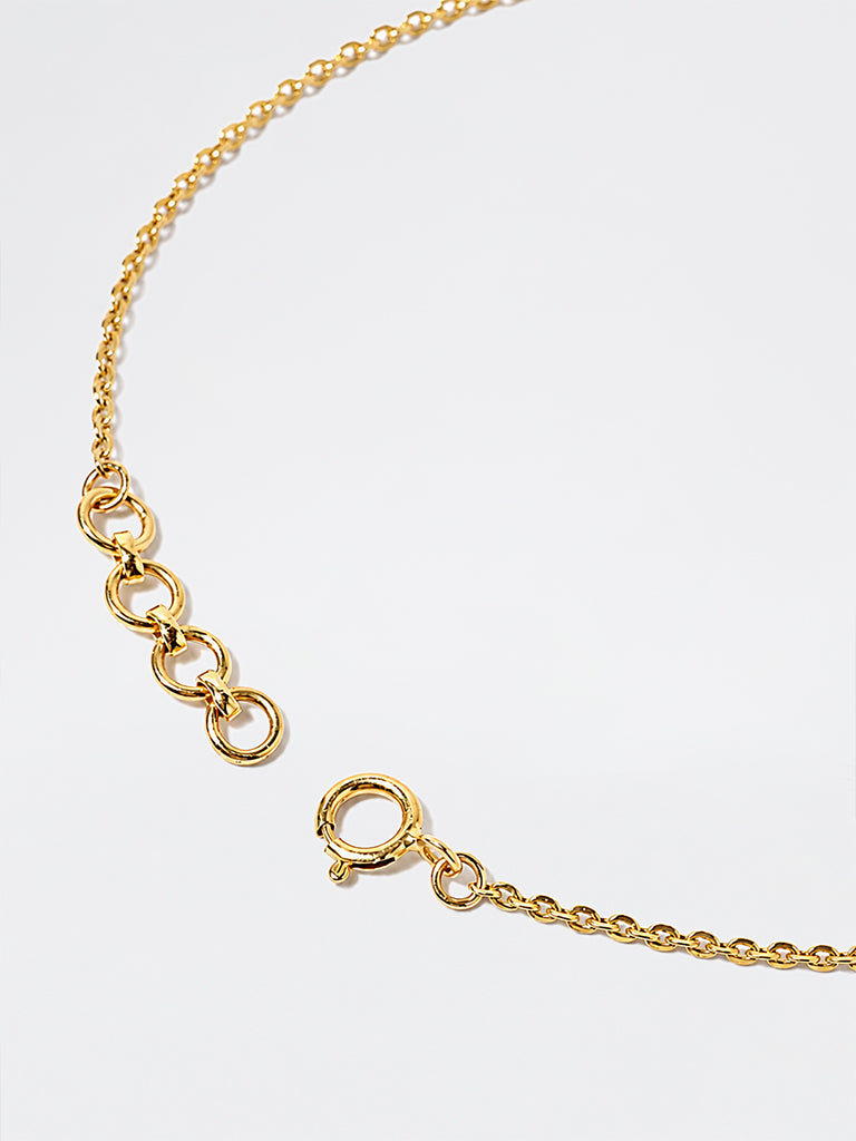 Pome Luxe Gold Lab Diamond Dangle Bracelet
