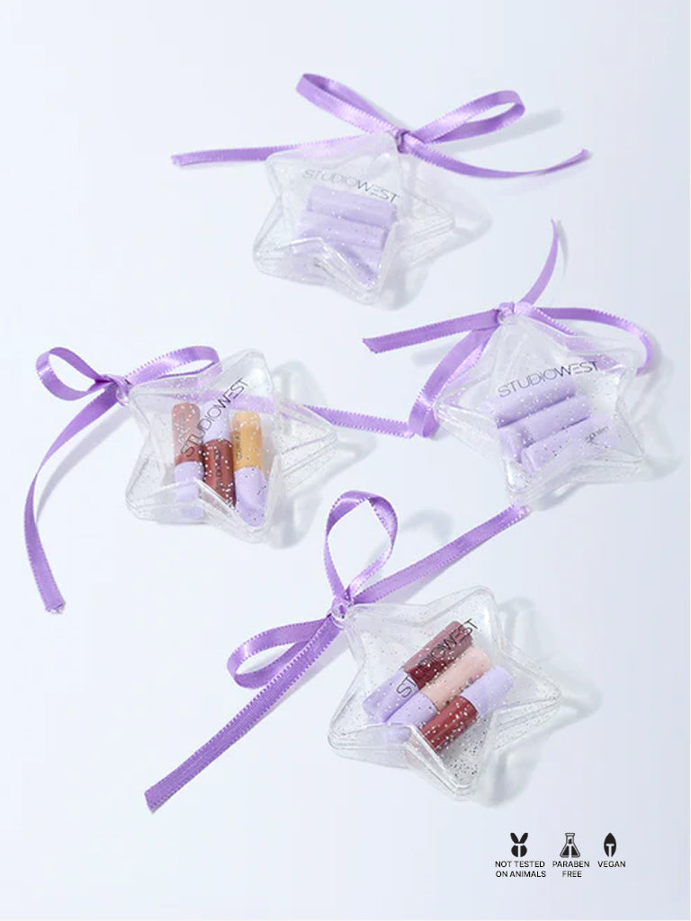 Studiowest Glitzy Minis Lipcolour Berry - Pack of 3
