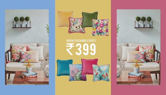 Printed Cushion Covers For Sofa By Westside