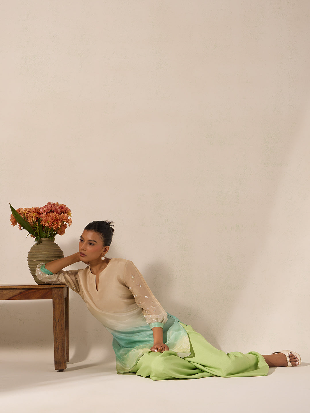 Ombre Kurta - Multicolour