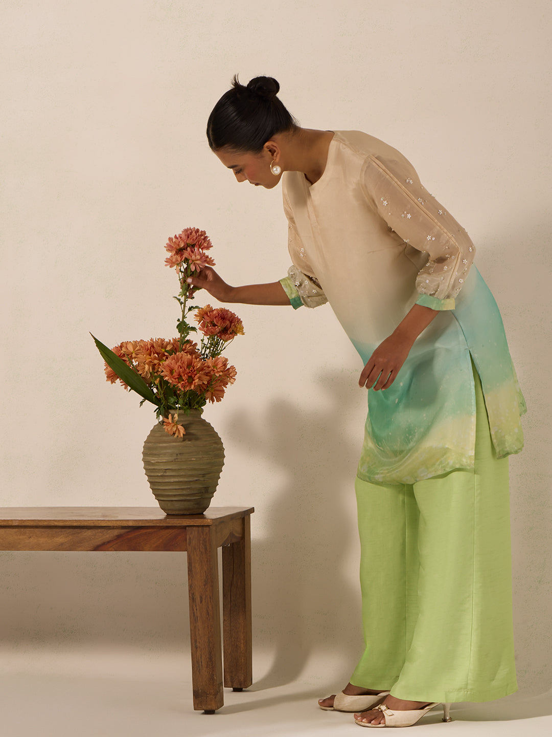 Ombre Kurta - Multicolour