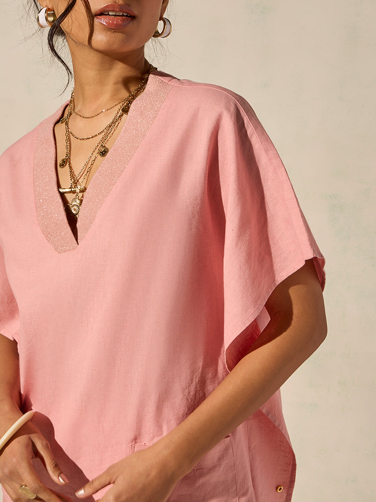 Samoh Solid Top - Pink
