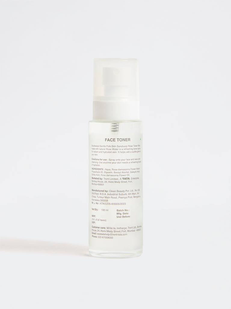 Studiowest Gentle Folk Skin Sanctuary Rose Toner Mist - 100 ml