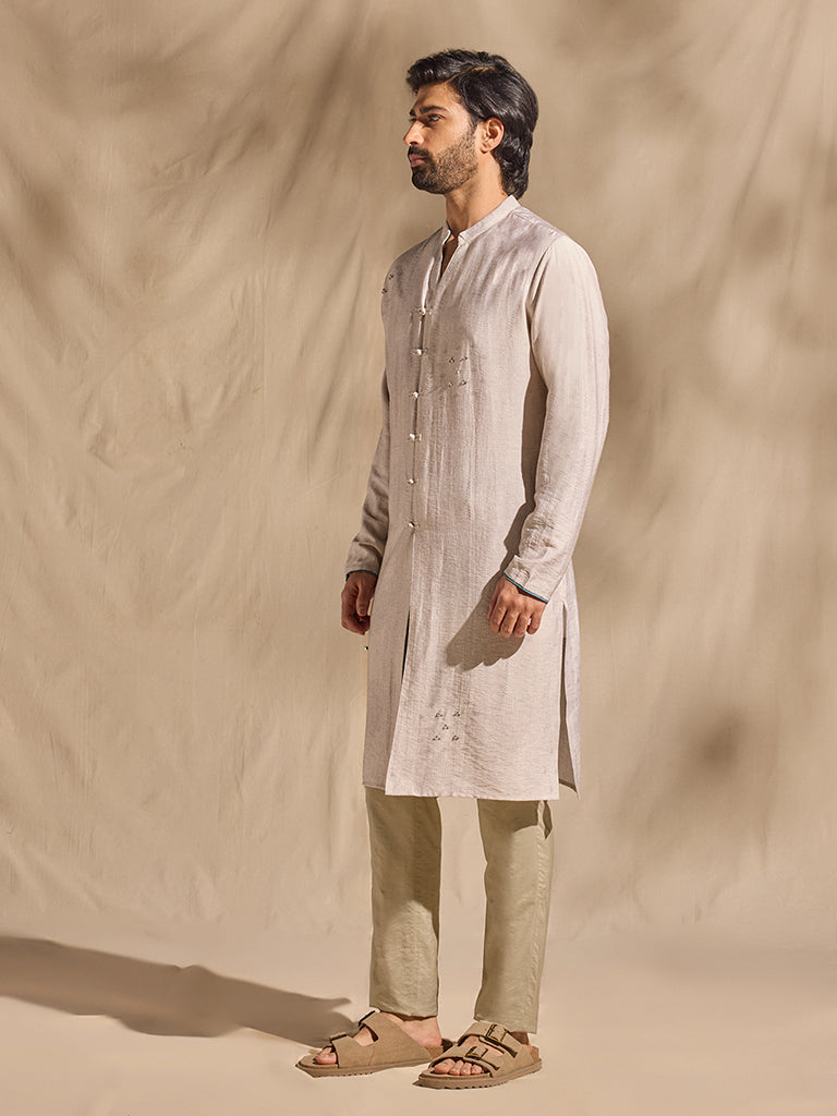 Samoh Solid Trousers - Oyester