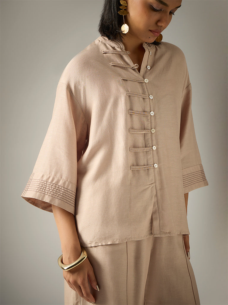 Samoh Solid Top – Beige