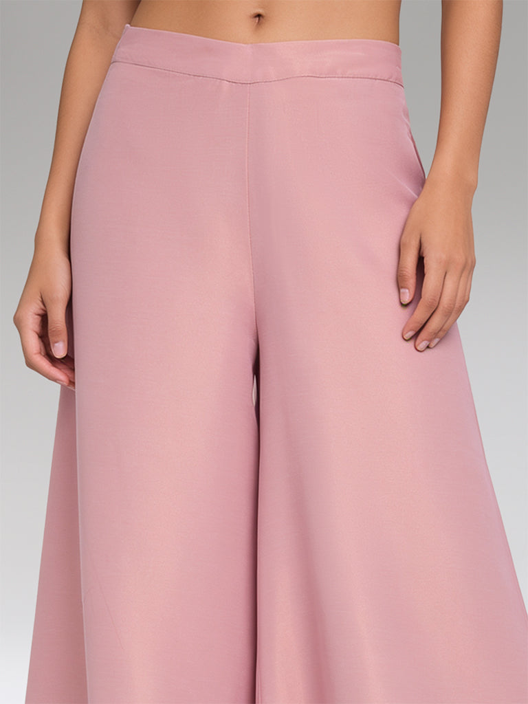Solid Palazzos – Pink