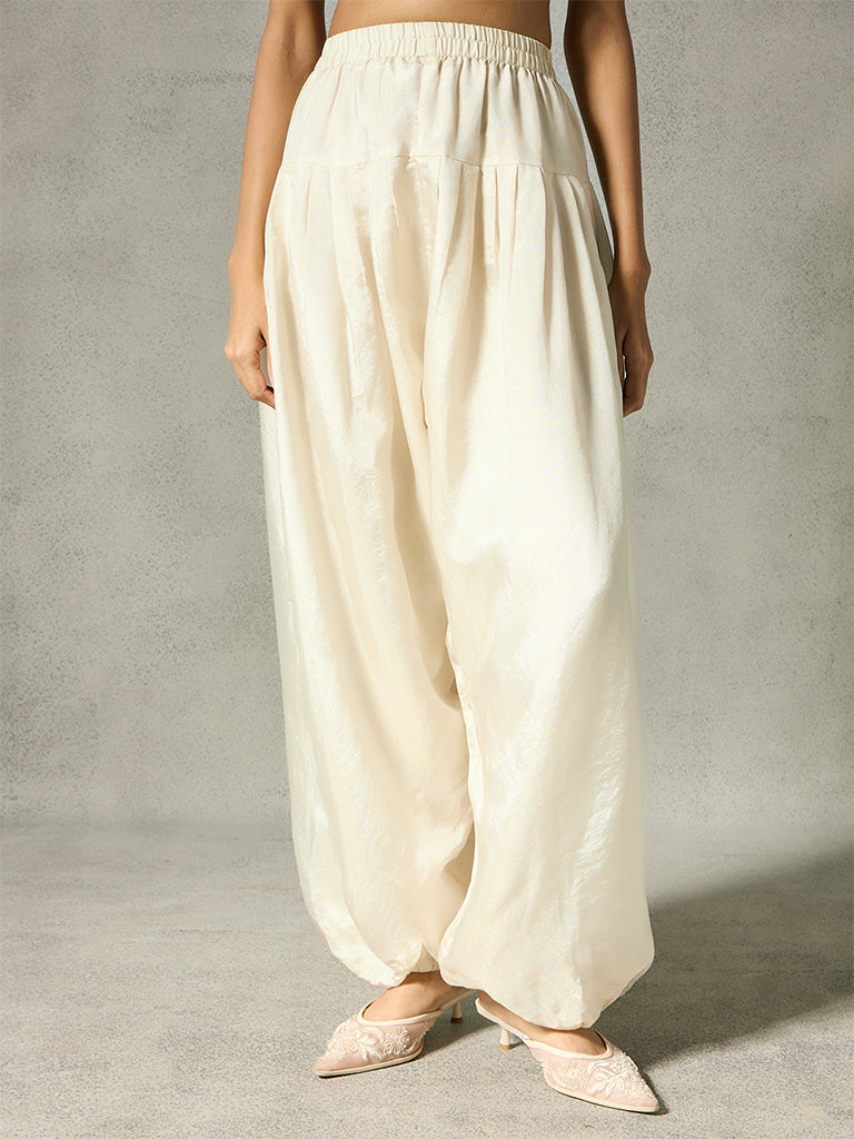 Salwar Pants - Ivory