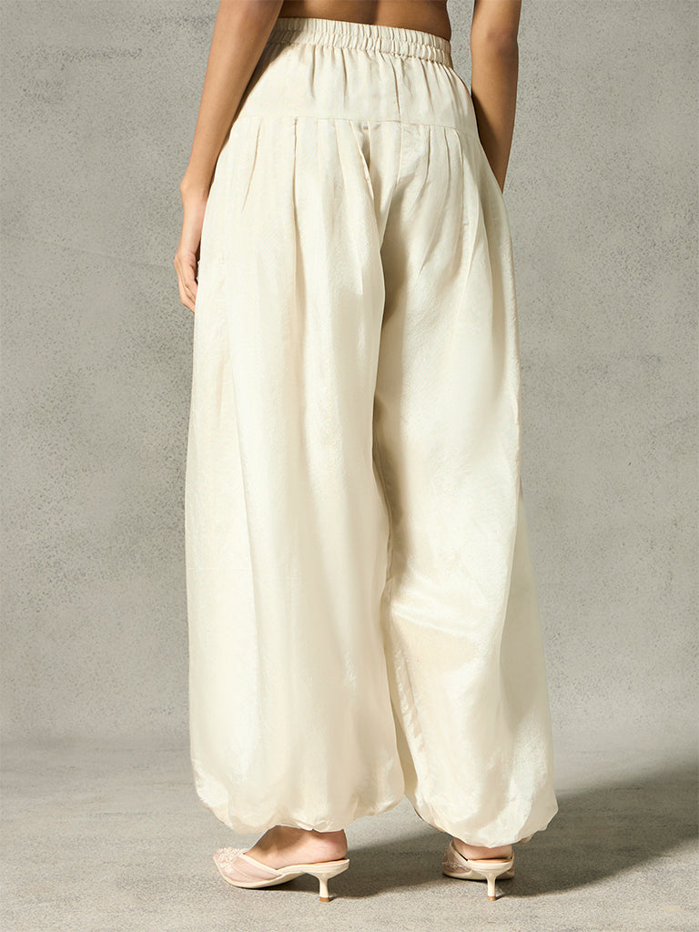Salwar Pants - Ivory