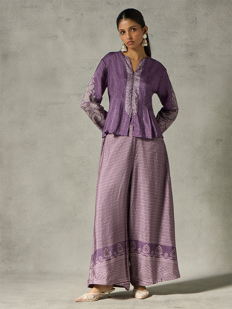 Printed Tunic - Purple