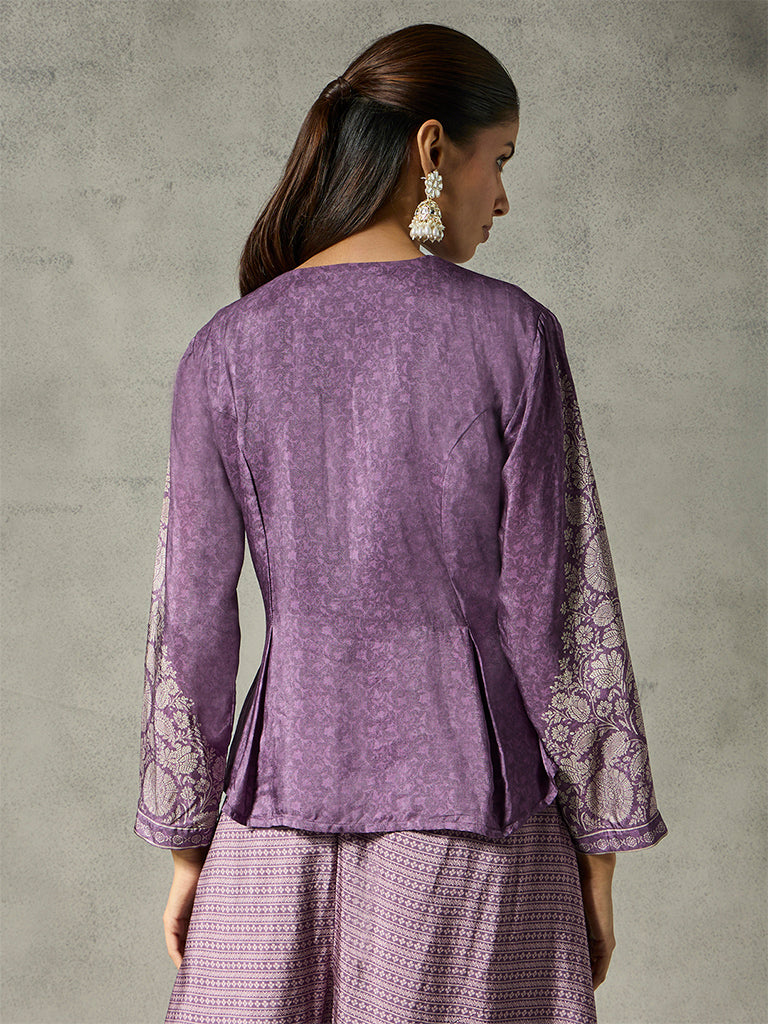 Printed Tunic - Purple