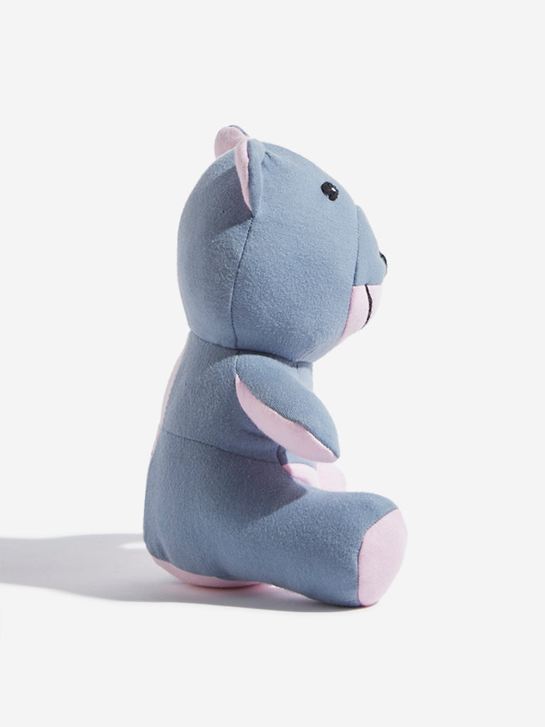 Westside HOP Baby Girl's Multicolour Bear Cotton Soft Toys - Pack of 2 for Casual Wear Side View
