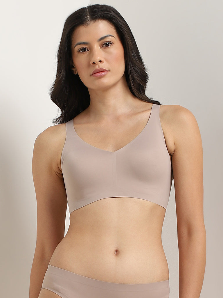 Wunderlove Light Taupe Invisible Padded Bra