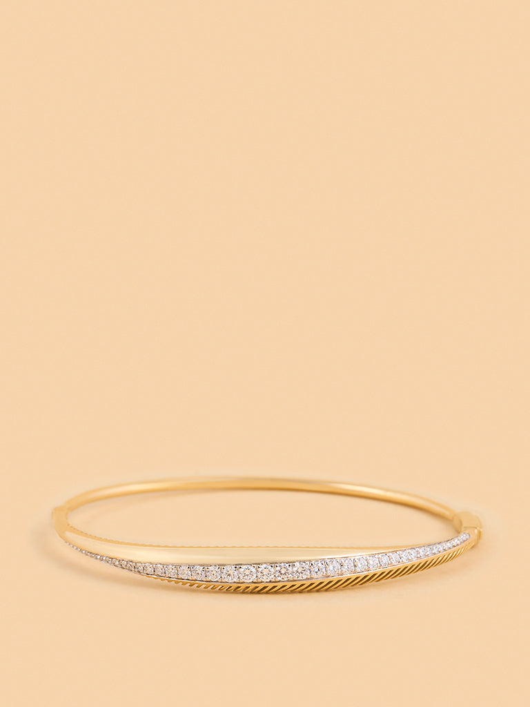 Timeless Lab Diamond Bangle Bracelet