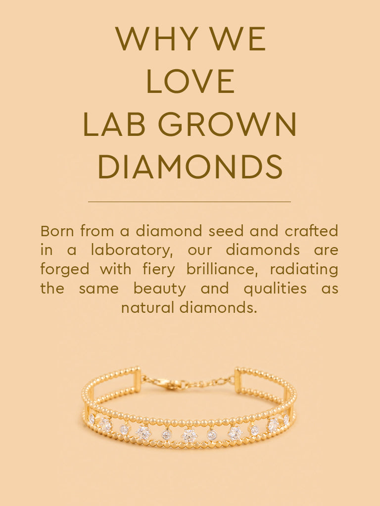 Dual Strand Gold Plated Lab Diamond Solitaire Bracelet