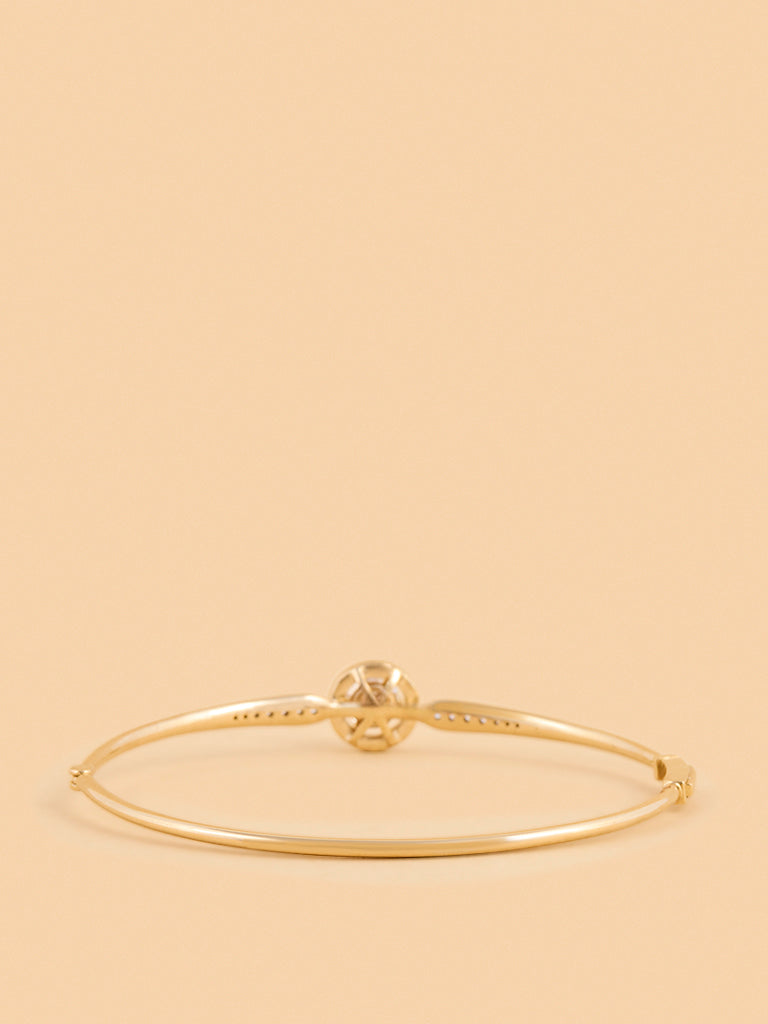 Sleek Solitaire Lab Diamond Bracelet