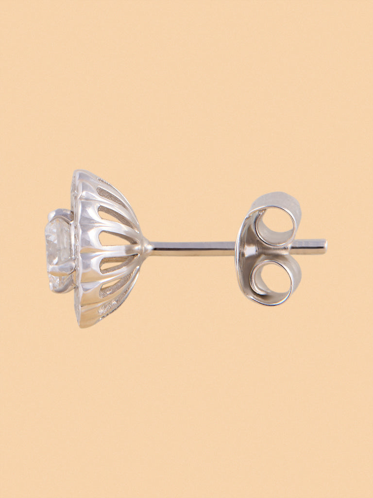 Lumina Solitaire Lab Diamond Earrings