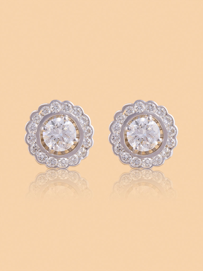 Lumina Solitaire Lab Diamond Earrings