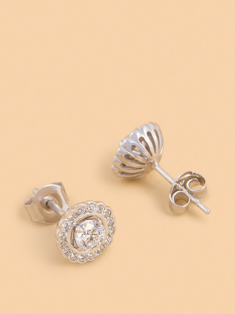 Lumina Solitaire Lab Diamond Earrings