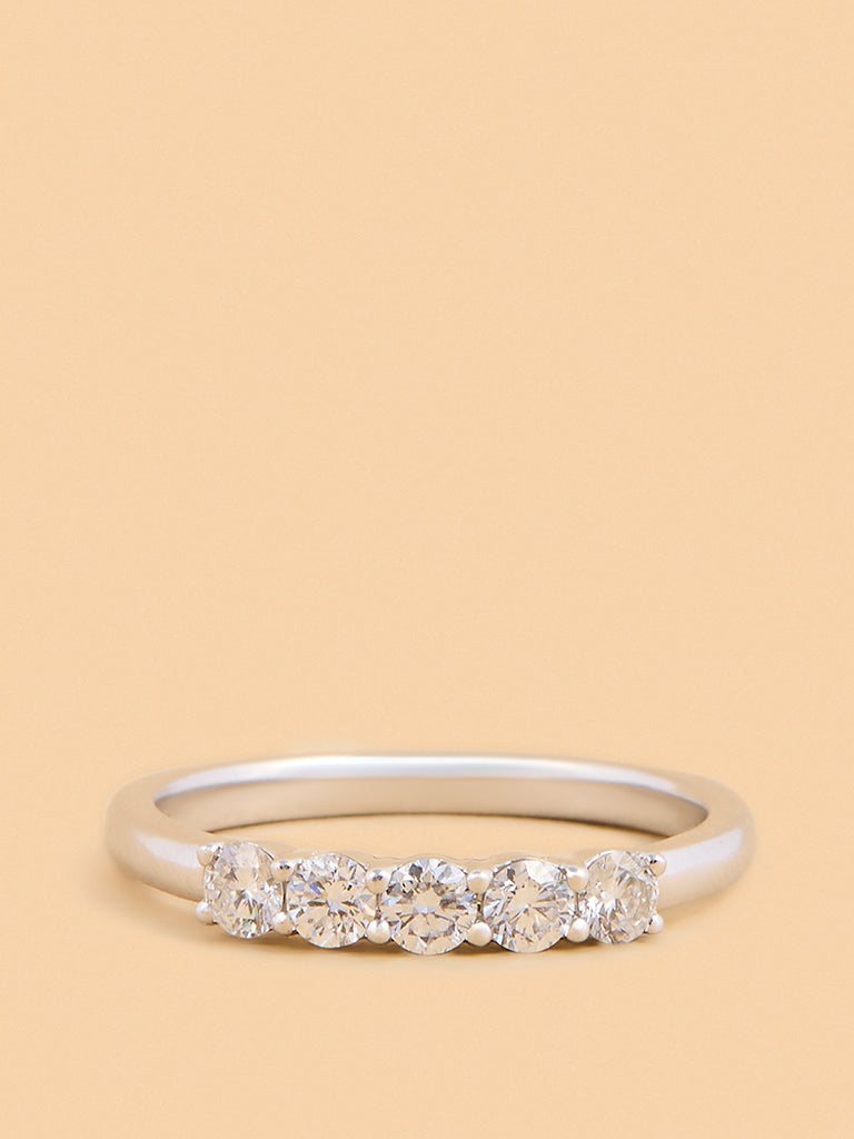 Timeless Lab Diamond Accent Ring