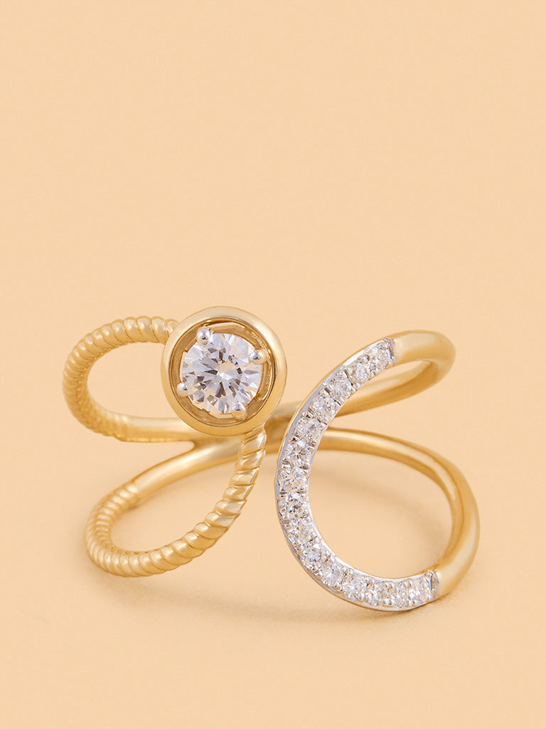 Infinity Lab Diamond Ring
